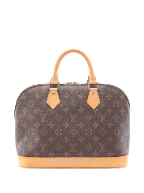 Louis Vuitton Pre-Owned 2002 Monogram Alma PM handbag Brown DY00QNIGAOJ269JC