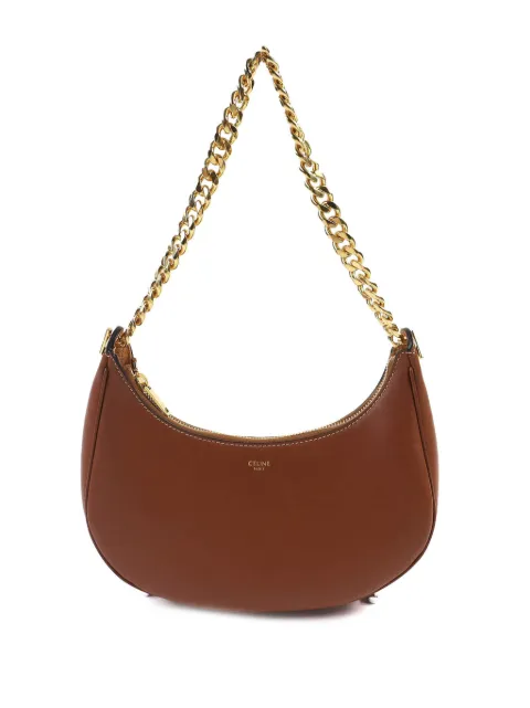 Celine Pre-Owned 2022 Medium Calfskin Ava shoulder bag Brown RQ4Z16T9AK3FUGKV