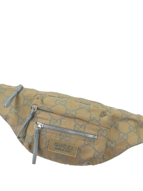 Gucci Pre-Owned 2000-2015 GG Ripstop Nylon belt bag Brown C6XBP5RCFQ6AUEN5