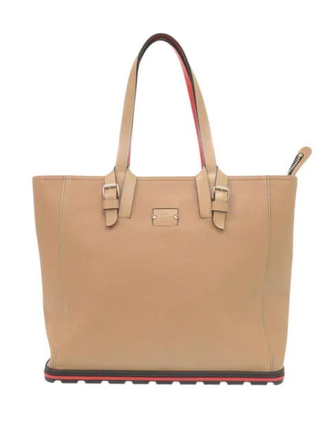 Christian Louboutin Pre-Owned 2019-2026 Leather Kabiker tote bag Neutrals ZTE4RFM3WDAQ8KKB