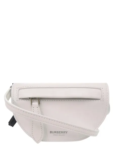Burberry Pre-Owned 2023-2026 Mini Leather Olympia crossbody bag White XN4CFOADPF3LJPMW