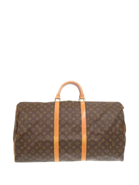 Louis Vuitton Pre-Owned 1988 Monogram Keepall 55 travel bag Brown EAGW3ERW56X6UG9B