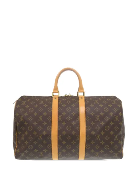 Louis Vuitton Pre-Owned 1997 Monogram Keepall 45 travel bag Brown O603YESDNIIZKFIP