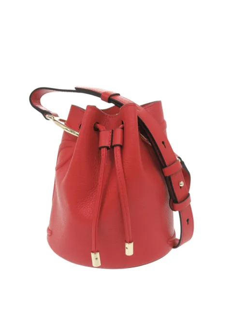 Christian Louboutin Pre-Owned 2020-2026 Leather By My Side bucket bag Red 4IRF459FMVDCLECS