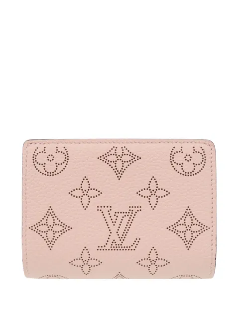 Louis Vuitton Pre-Owned 2021-2026 Monogram Mahina Clea Wallet small wallets Pink FFCDGSI8QROX6UYV