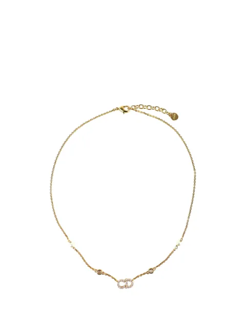Christian Dior Pre-Owned 20th Century Gold Plated Clair D Lune Necklace costume necklace Gold UU9CD9R73ZE3GJGK