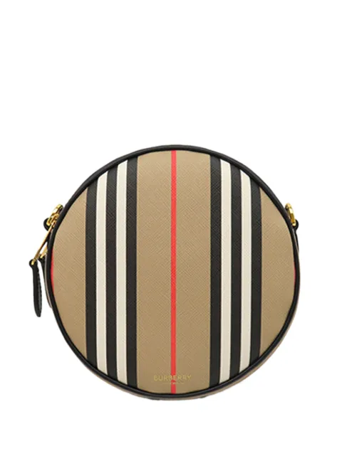 Burberry Pre-Owned 2000-2017 Icon Stripe Coated Canvas Louise crossbody bag Neutrals TU5VDOYRU2N8GZ62