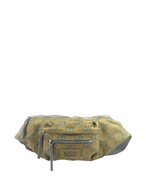 Gucci Pre-Owned 2016-2026 GG Ripstop Nylon belt bag Brown 81CLV6T80XU4IGDR