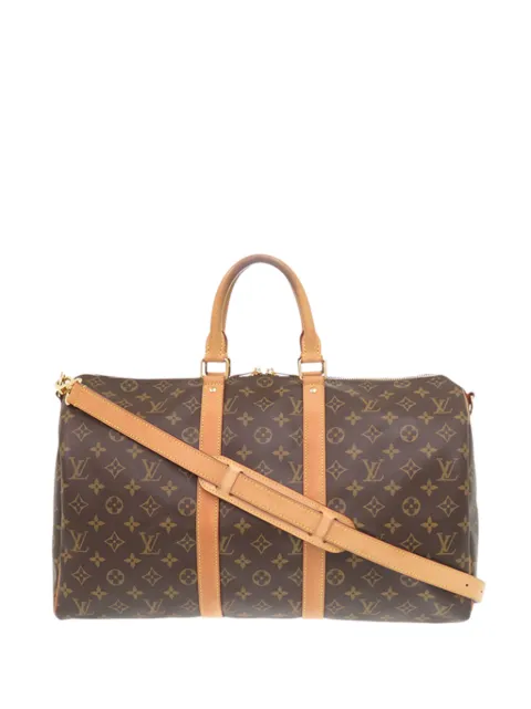 Louis Vuitton Pre-Owned 1990-2010 Monogram Keepall Bandouliere 45 travel bag Brown 7DGI00OG8XJIDR64