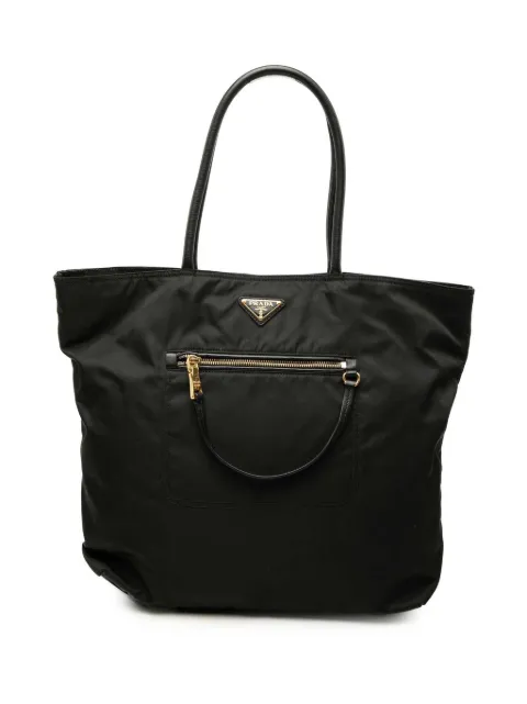 Prada Pre-Owned 2013-2026 Tessuto tote bag Black MUEF96T7PQXUYYBM