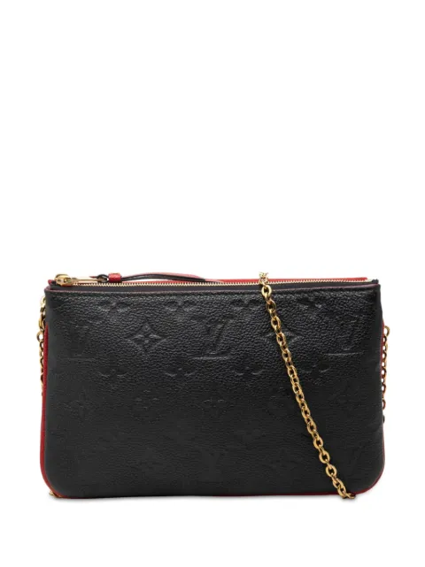 Louis Vuitton Pre-Owned 2020 Monogram Empreinte Double Zip Pochette crossbody bag Blue 5K3EORMVRSGDP3RV