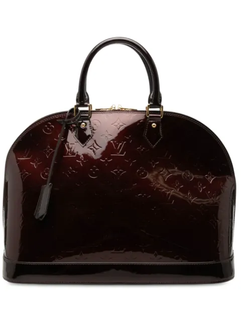 Louis Vuitton Pre-Owned 2010 Monogram Vernis Alma GM handbag Purple T9I21RV4MWOMDCGQ