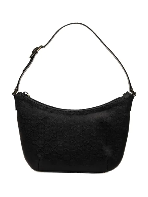 Gucci Pre-Owned 2000-2015 GG Canvas shoulder bag Black 951YT4IFEHD3E2T0