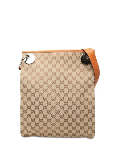 Gucci Pre-Owned 2000-2015 GG Canvas Eclipse crossbody bag Neutrals 81993LJ0I4EJ3JGS
