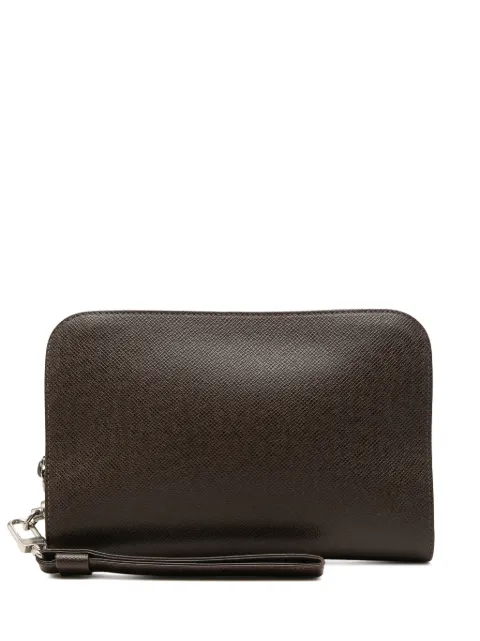 Louis Vuitton Pre-Owned 2004 Taiga Pochette Baikal clutch bag Brown WSVQJ8T107NGSH60