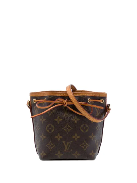 Louis Vuitton Pre-Owned 2015 Monogram Nano Noe bucket bag Brown A98STLLPUYC0FXDJ