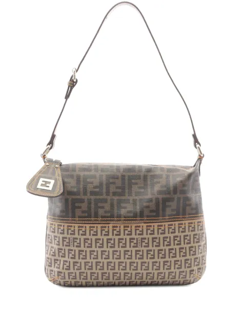 Fendi Pre-Owned 2000-2010 Zucchino and Zucca shoulder bag Brown IHOI3EXCJP9XPIYC