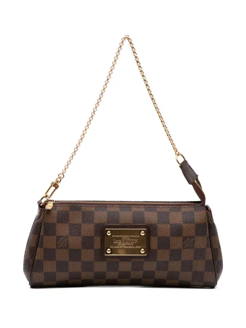Louis Vuitton Pre-Owned 2008 Damier Ebene Eva satchel Brown 8UT4MSM9VAR356Y4