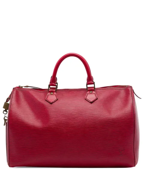 Louis Vuitton Pre-Owned 1990 Epi Speedy 35 boston bag Red VW29KGW3LN4CW6M5