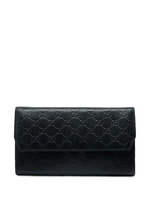 Gucci Pre-Owned 2000-2015 Guccissima clutch bag Black XYZ28SZJ9C0WTT49