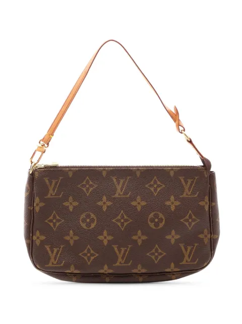 Louis Vuitton Pre-Owned 2001 Monogram Pochette Accessoires shoulder bag Brown MASCWI1VA6P6SZ34