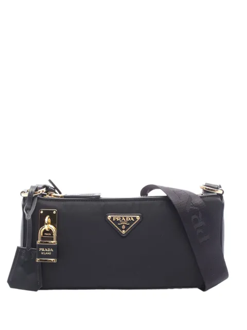 Prada Pre-Owned 2013-2026 Small Re Nylon crossbody bag Black HUPFWWJDBQW8QYZ0