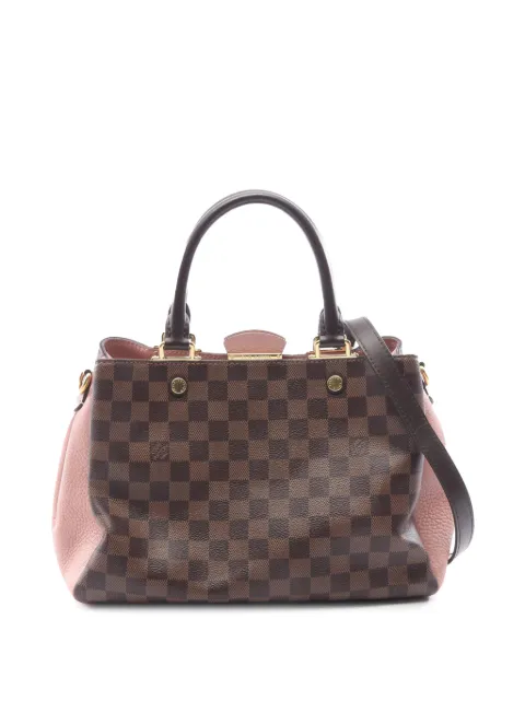 Louis Vuitton Pre-Owned 2018 Damier Ebene Brittany satchel Brown RTXEQKTQ2MPY7QHN