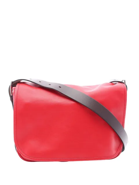 Hermès Pre-Owned 2015 Sikkim Barda 30 Messenger Bag crossbody bag Red Z1AAR34UUFATPWAN
