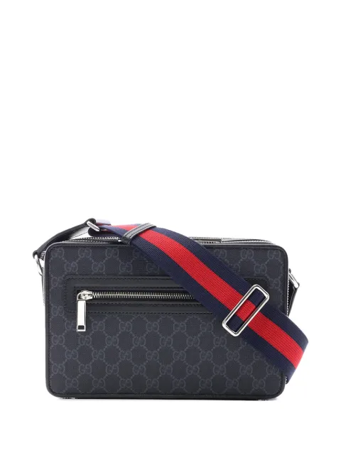 Gucci Pre-Owned 2000-2015 GG Supreme Web crossbody bag Black JLEROYTDKJI15SGU