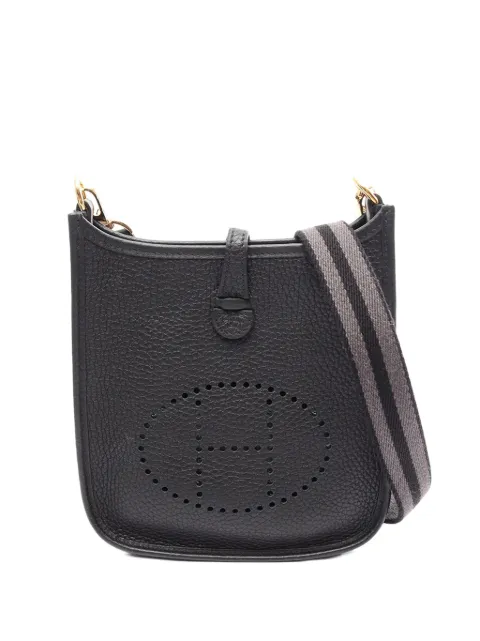 Hermès Pre-Owned 2023 Clemence Evelyne I 16 Amazone crossbody bag Black 4AKV5RIQD0MK95JU