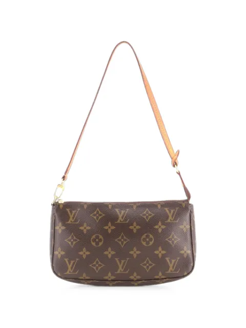 Louis Vuitton Pre-Owned Pochette Accessoires NM Monogram Canvas clutch bag Brown TMULJXV660M4FTOB