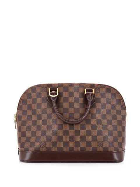 Louis Vuitton Pre-Owned Vintage Alma Handbag Damier PM satchel Brown TGIIZDH8C9YGRKQU