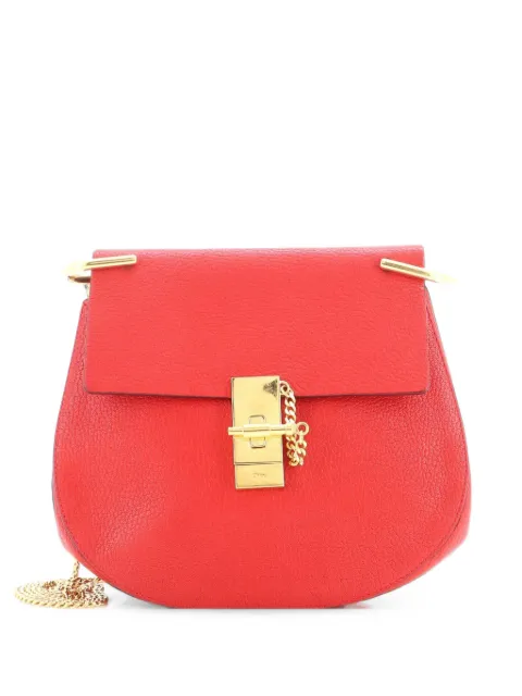 Chloé Pre-Owned Drew Leather Small crossbody bag Red IJOPLMM181B29D0F
