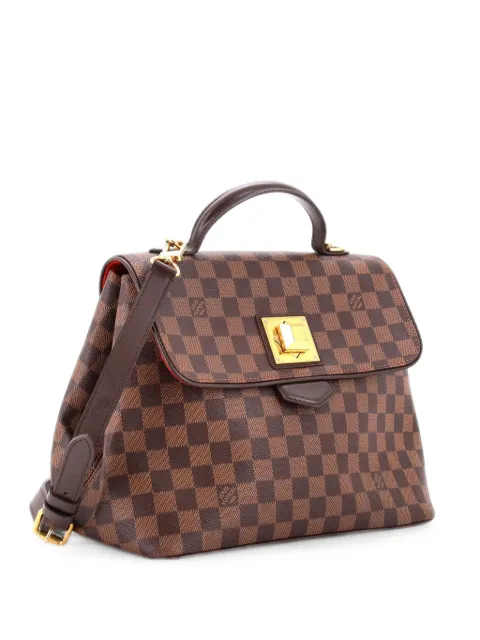 Louis Vuitton Pre-Owned Bergamo Handbag Damier MM satchel Brown IO1KJPKY8N2AKME3