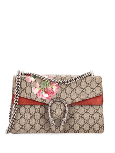 Gucci Pre-Owned Dionysus Bag Blooms Print GG Coated Canvas Small shoulder bag Brown K1WEJQMGFQIP6Z0K