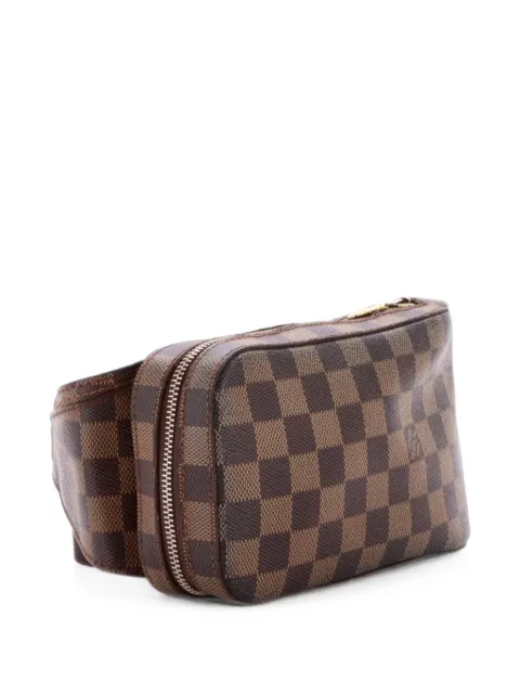 Louis Vuitton Pre-Owned Geronimos Waist Bag Damier belt bag Brown J4W0VXCOJY8WEZCK
