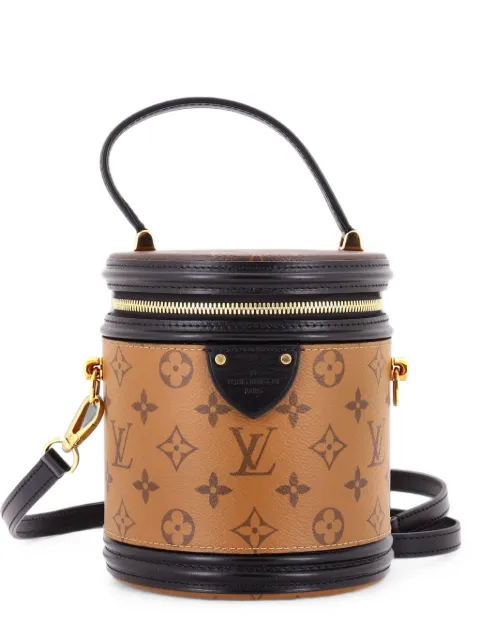 Louis Vuitton Pre-Owned Cannes Handbag Reverse Monogram Canvas satchel Black SVQJ7IT58RAHUT7V