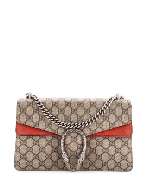 Gucci Pre-Owned Dionysus Bag GG Coated Canvas Small shoulder bag Brown HWJVH2LL4HVT1MZH