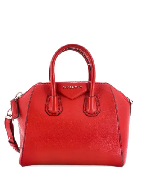 Givenchy Pre-Owned Antigona Bag Leather Mini crossbody bag Red I5ZYC631T7K4KKRT