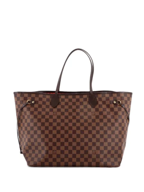 Louis Vuitton Pre-Owned Neverfull Damier GM tote bag Brown G7C2PCENU7AFT7Y7