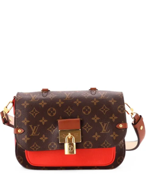 Louis Vuitton Pre-Owned Vaugirard Handbag Monogram Canvas with Leather satchel Red Q8ST4LV4GW6SCPBE