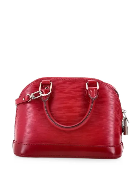 Louis Vuitton Pre-Owned Alma Handbag Epi Leather BB satchel Pink FDGDOVZP3C8U2AAM