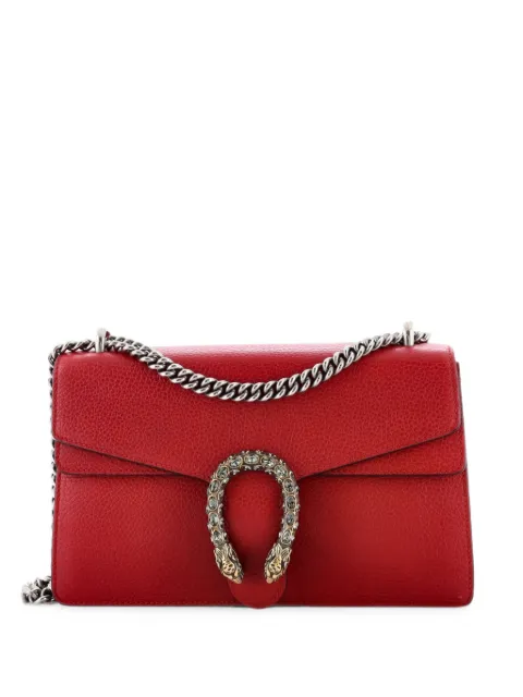 Gucci Pre-Owned Dionysus Bag Leather Small shoulder bag Red O8L8XV3RFKA2O8PJ
