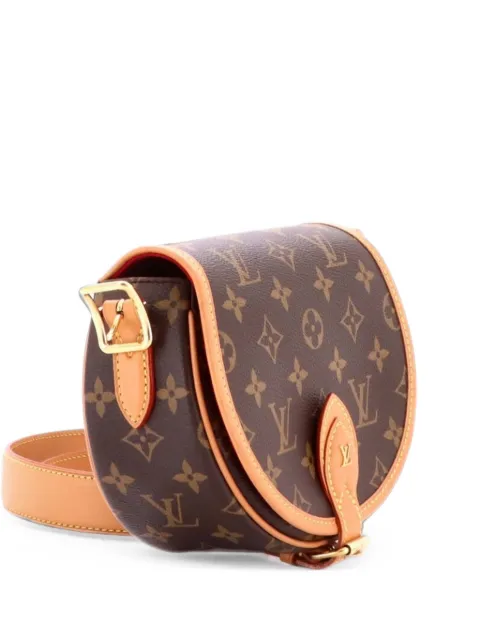 Louis Vuitton Pre-Owned Tambourin NM Handbag Monogram Canvas crossbody bag Brown NTLHDVX1PX1UKL4P