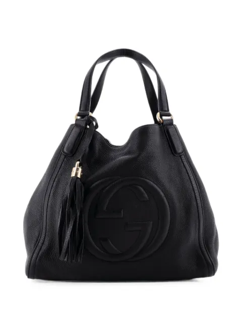 Gucci Pre-Owned Soho Leather Medium shoulder bag Black YP1LWNTQ7CRS3FMY