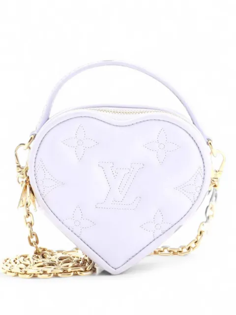 Louis Vuitton Pre-Owned Pop My Heart Pouch Bag Bubblegram Leather crossbody bag Purple JODGQ76EQVH75JSD