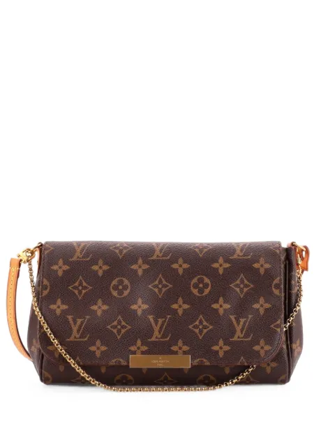 Louis Vuitton Pre-Owned Favorite Handbag Monogram Canvas MM crossbody bag Brown QHYKS5C8CDTIVQG8