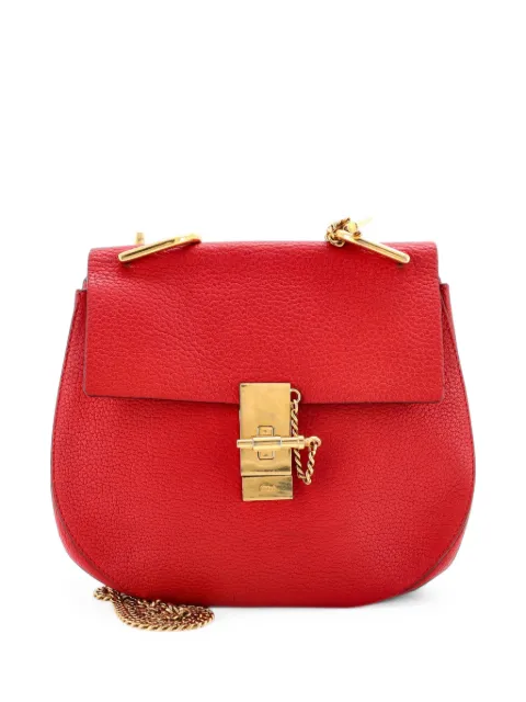 Chloé Pre-Owned Drew Leather Small crossbody bag Red XYM8FVL4GAYDLAQX