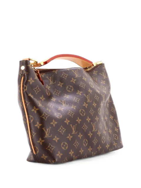 Louis Vuitton Pre-Owned Sully Handbag Monogram Canvas PM hobo bag Brown 8UI3NEOF5M4PJHSB