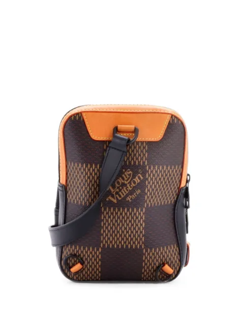 Louis Vuitton Pre-Owned Nigo Amazone Sling Bag Limited Edition Giant Damier and Monogram Canvas crossbody bag Brown BO524DZ7E5E5GORC